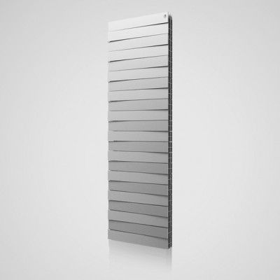 Радиатор биметалл Royal Thermo PianoForte Tower Silver Satin 1500 секции 18
